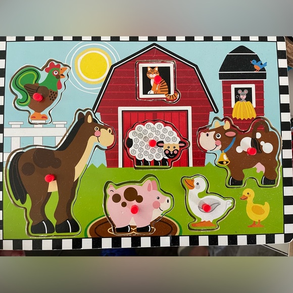Melissa and Doug puzzles, circo from Target puzzles - Picture 4 of 8
